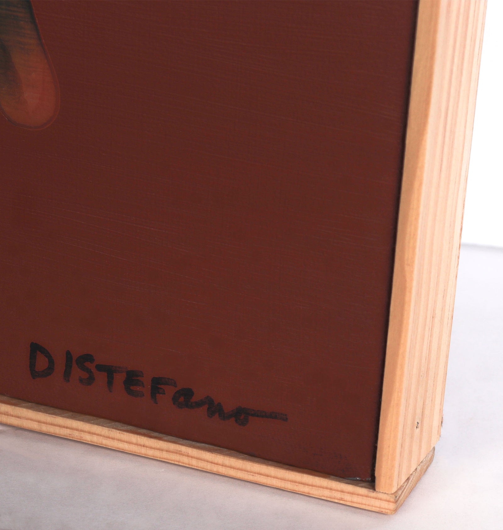 Misty Abstracted Form <br>20th Century Acrylic <br><br>#C8613