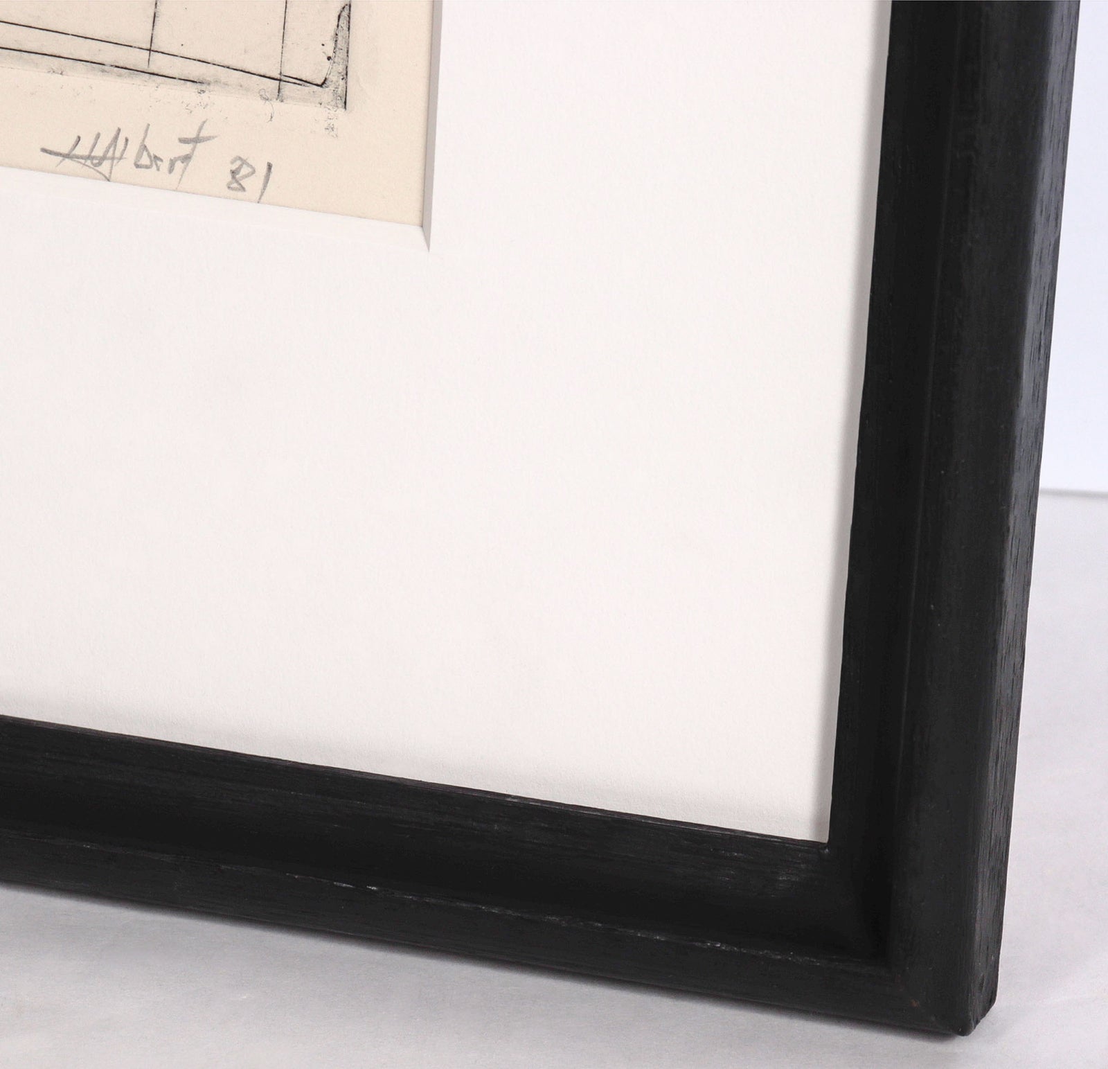 Modernist Linear Abstract <br>1981 Etching <br><br>#C8679