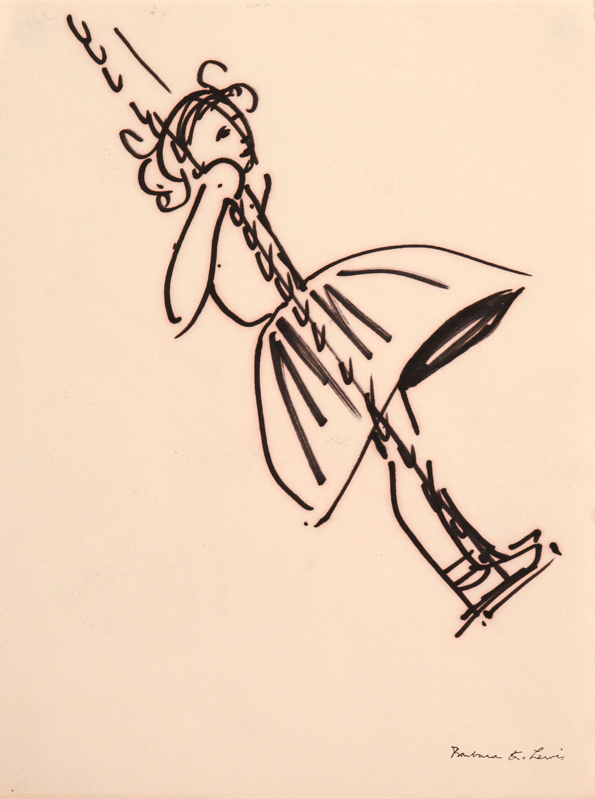 Girl on a Swing &lt;br&gt;20th Century Ink &lt;br&gt;&lt;br&gt;#C8724