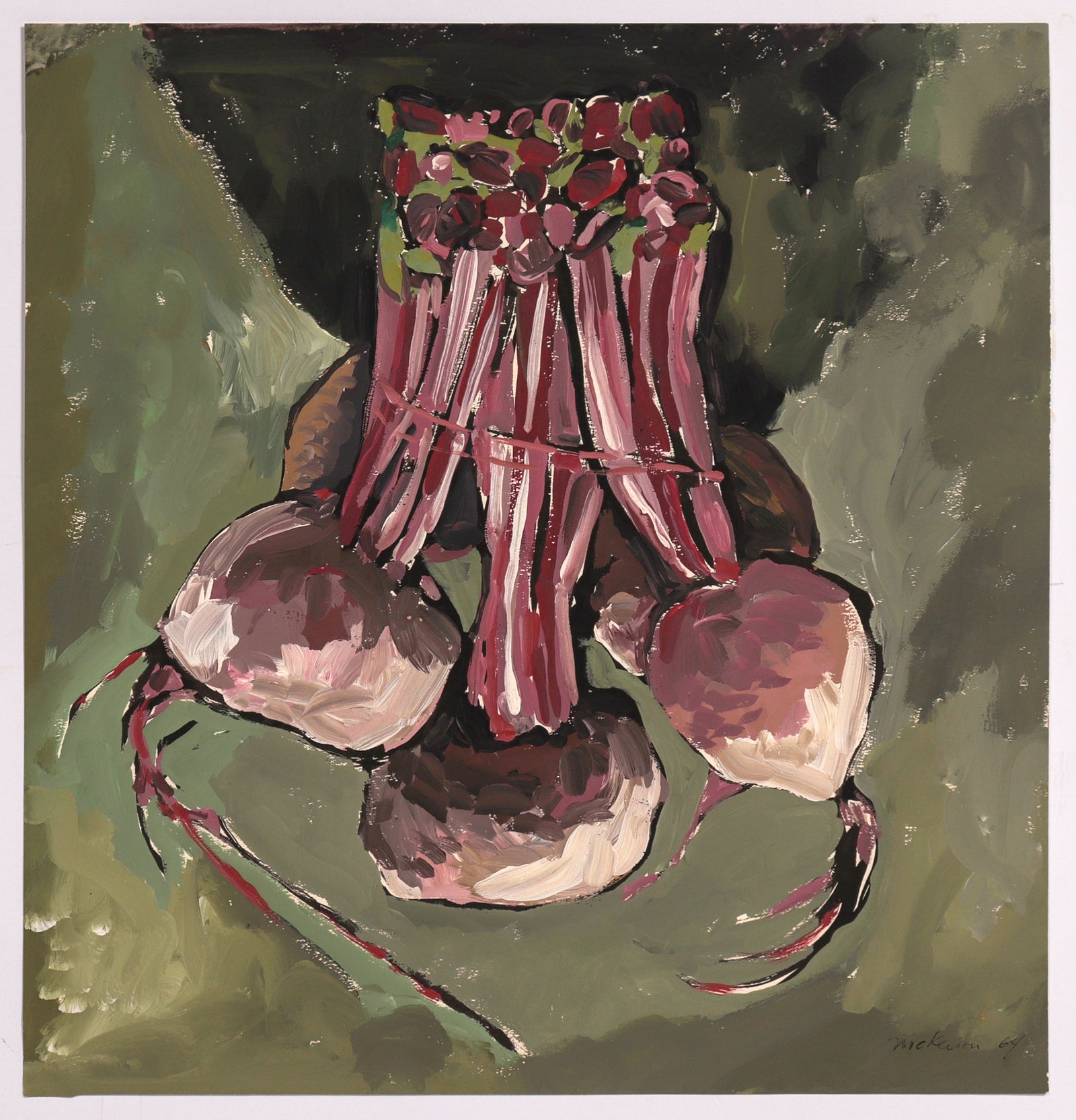 <i>Beets</i> <br>1964 Gouache <br><br>#C8758