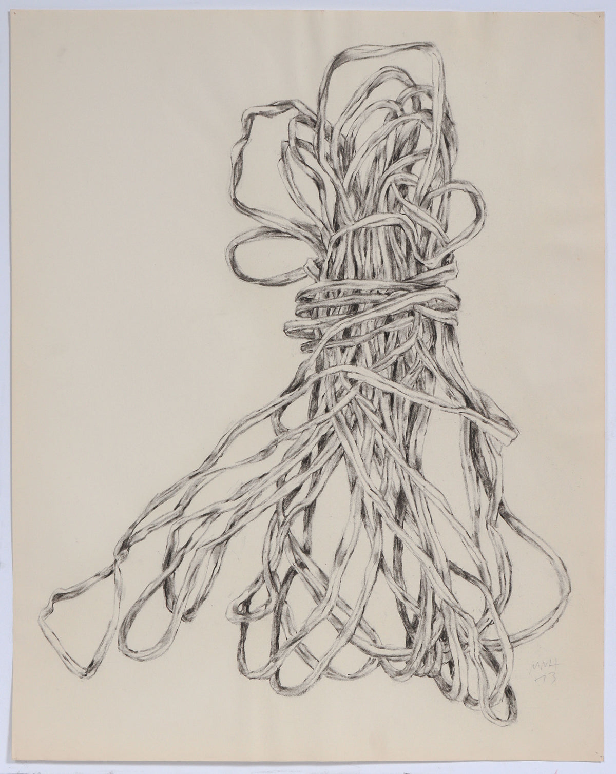 String in a Bundle <br>1973 Charcoal <br><br>#C8759