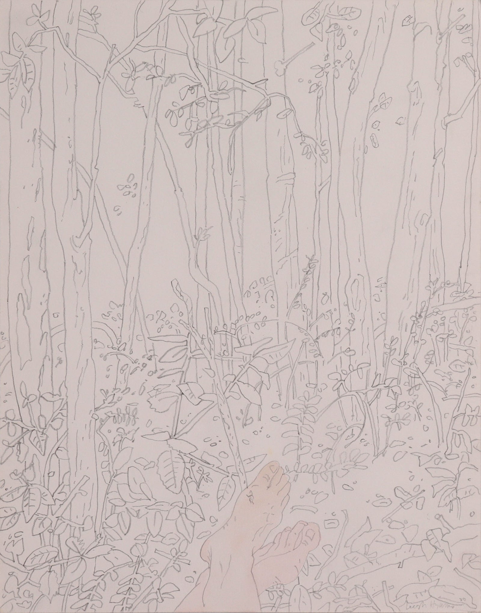 <i>Marin</i> <br>1980 Watercolor & Graphite <br><br>#C8778