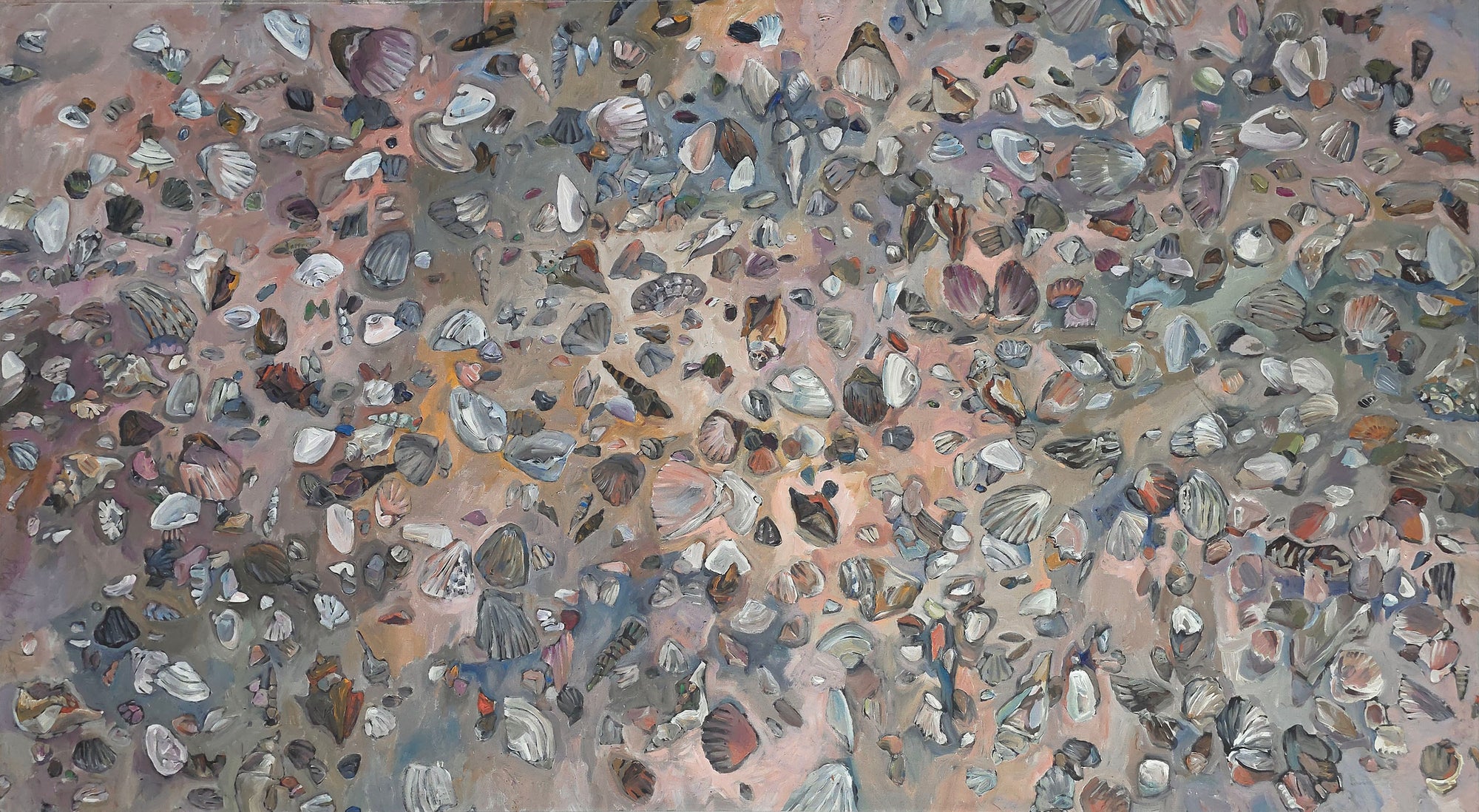 <i>Turtle Beach</i> <br>1974 Acrylic <br><br>#C8897