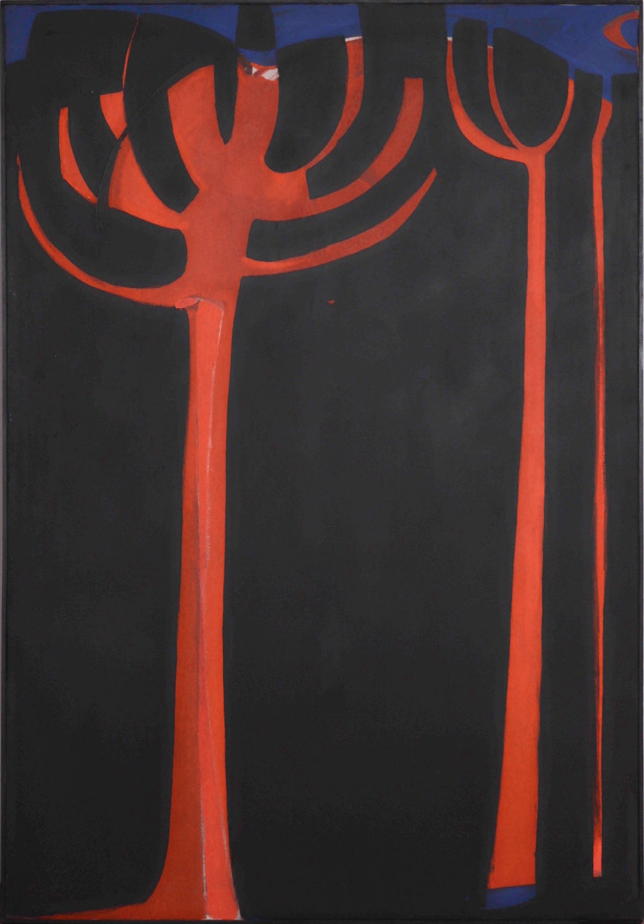 Hard Edge Abstract <br>1966 Acrylic <br><br>#C8906