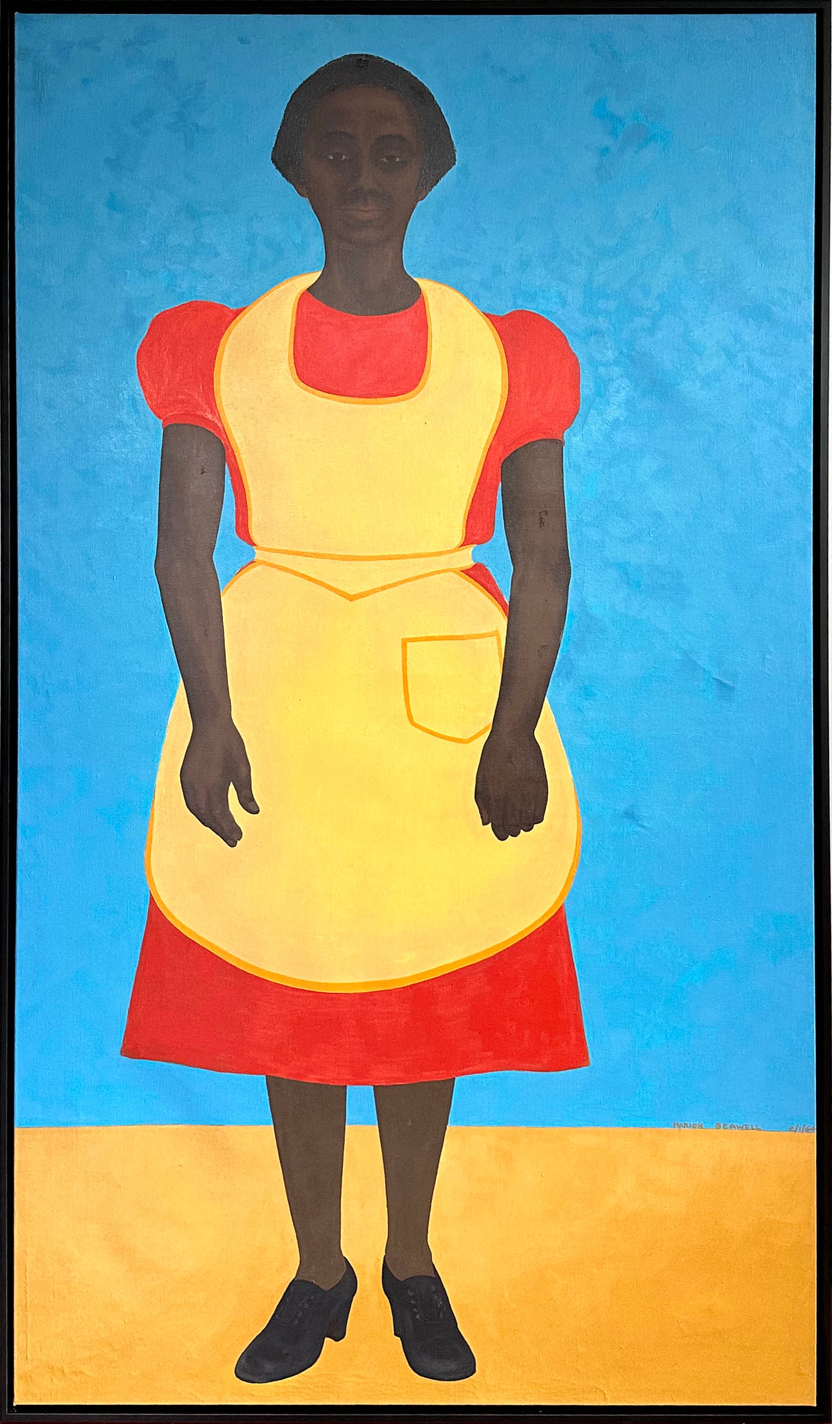 <i>Oh Lord I'm on My Way</i> <br>February 1, 1964 Oil <br><br>#C8912