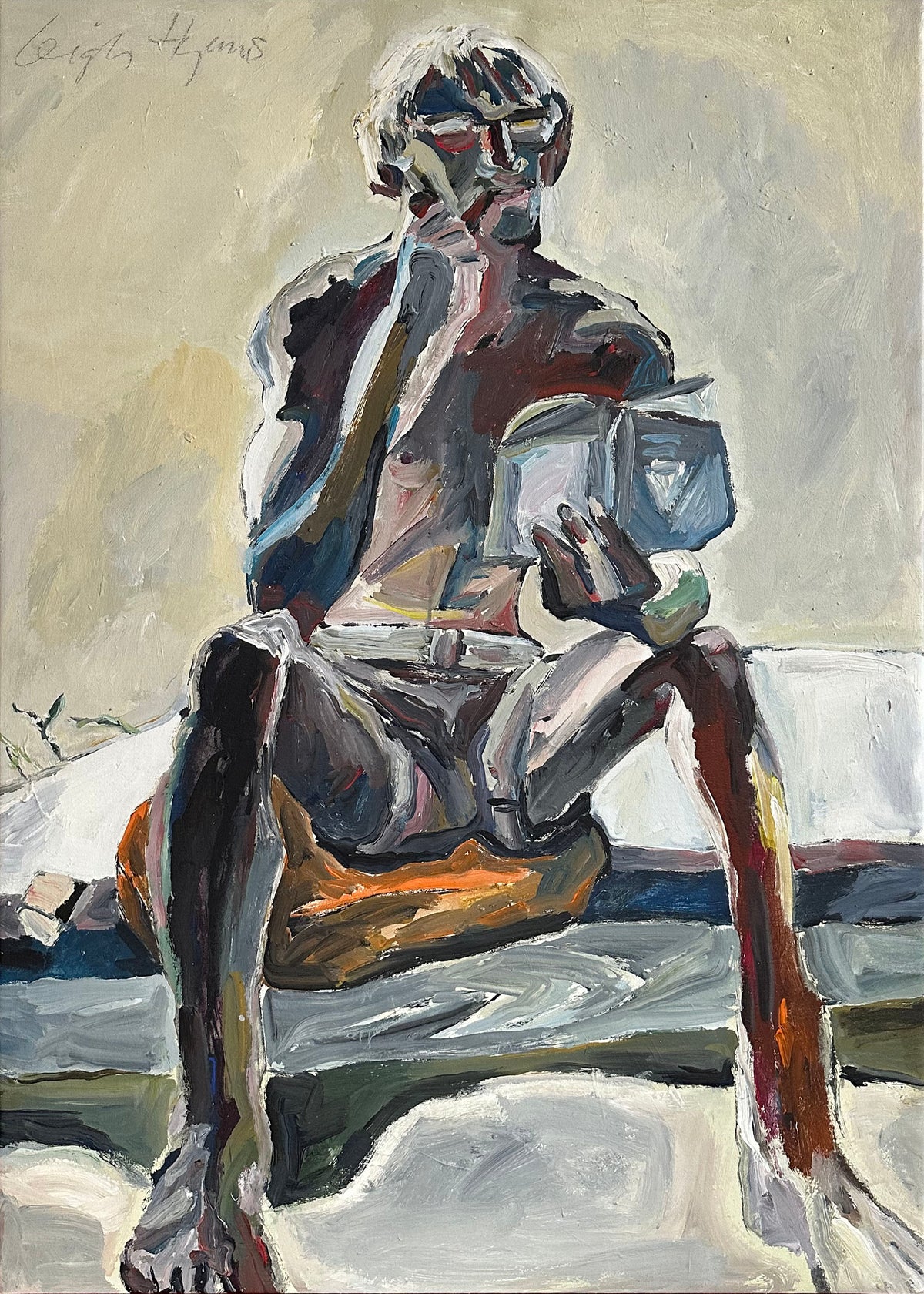 <i>Jan Reading</i> <br>1970 Acrylic <br><br>#C8915