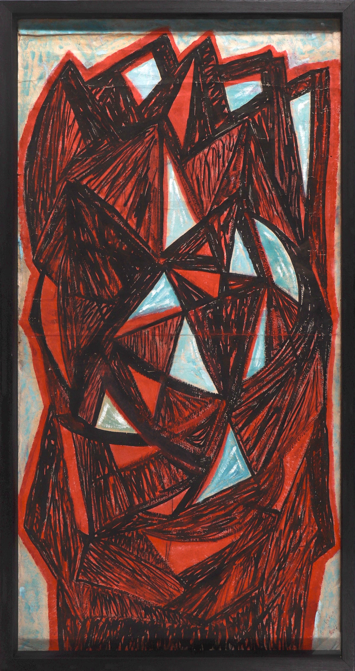 &lt;I&gt;Le Pont Dore&lt;/I&gt; &lt;br&gt;2007 India Ink &amp; Oil &lt;br&gt;&lt;br&gt;#C8945