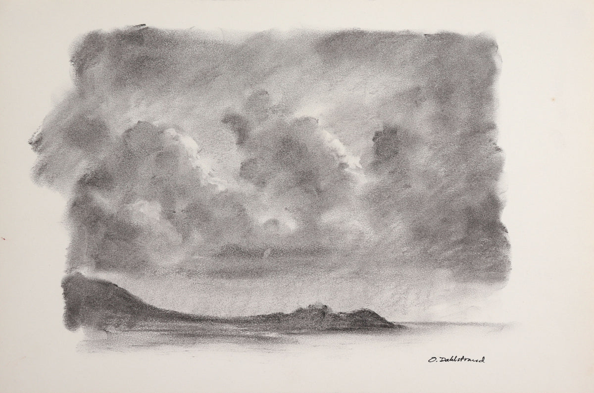 Monochromatic Stormy Sky &lt;br&gt;Mid Century Graphite &lt;br&gt;&lt;br&gt;#C9020