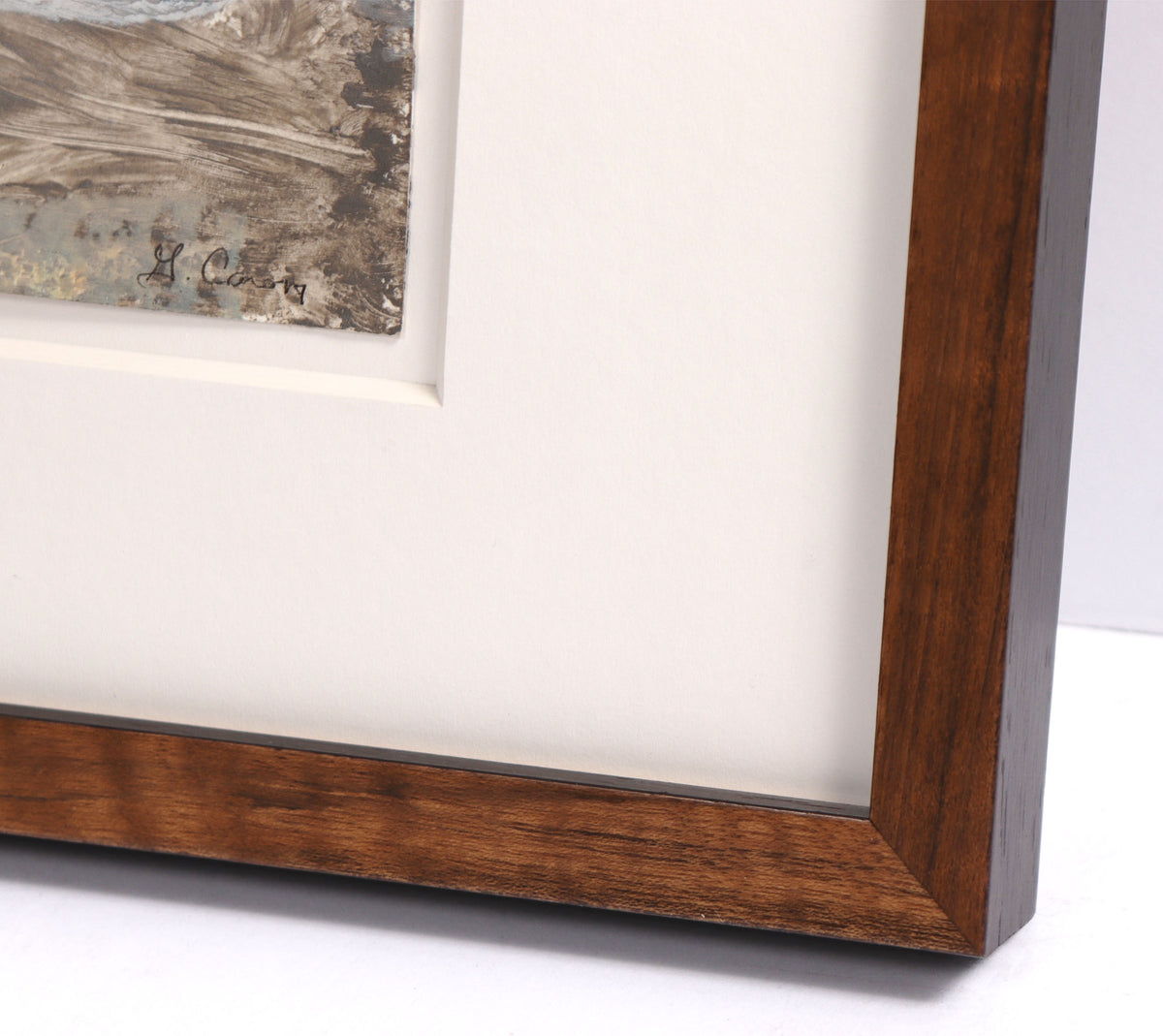 Trees on the Hillside <br>2011 Oil on Paper <br><br>#C5556