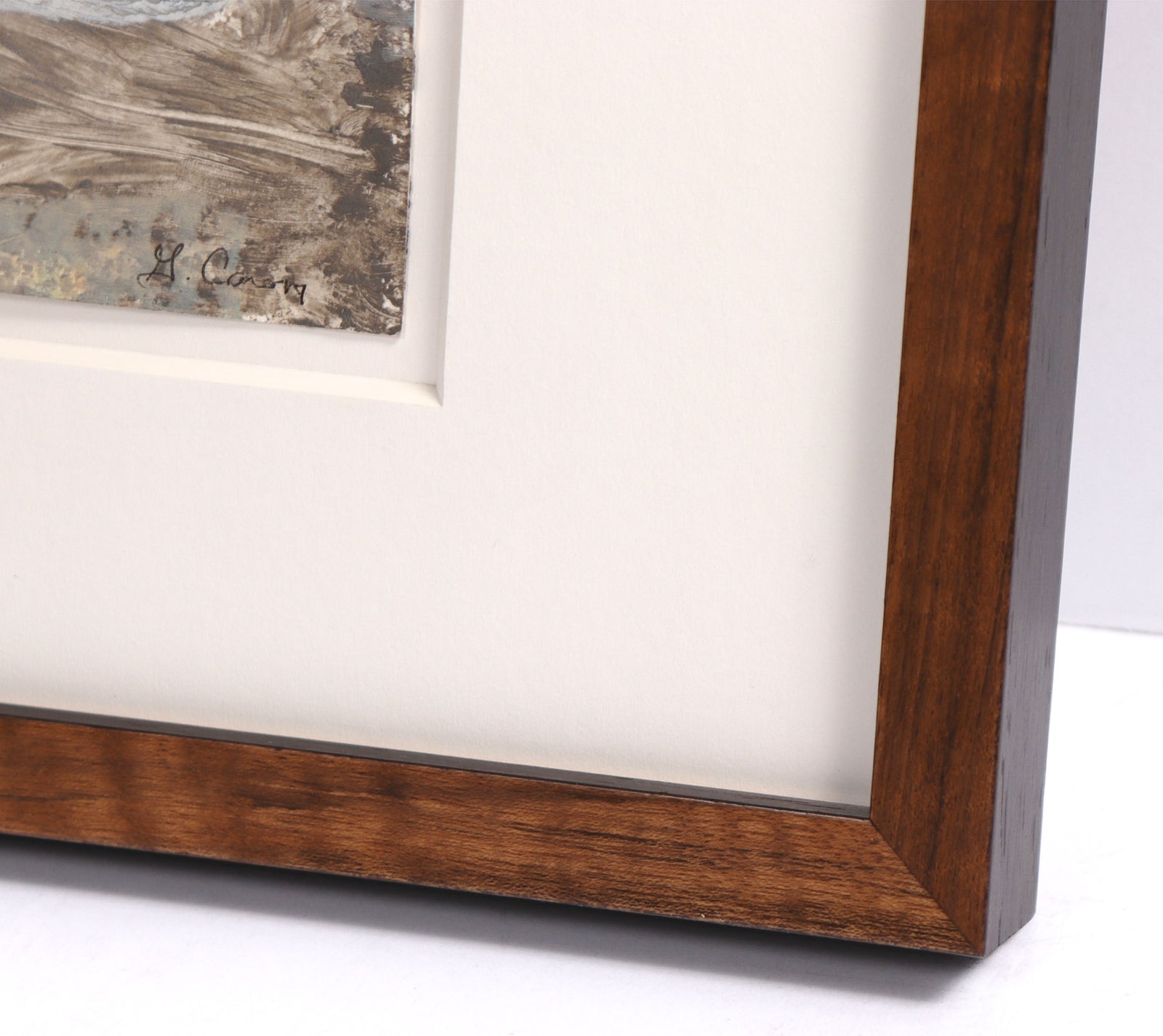 Trees on the Hillside <br>2011 Oil on Paper <br><br>#C5556