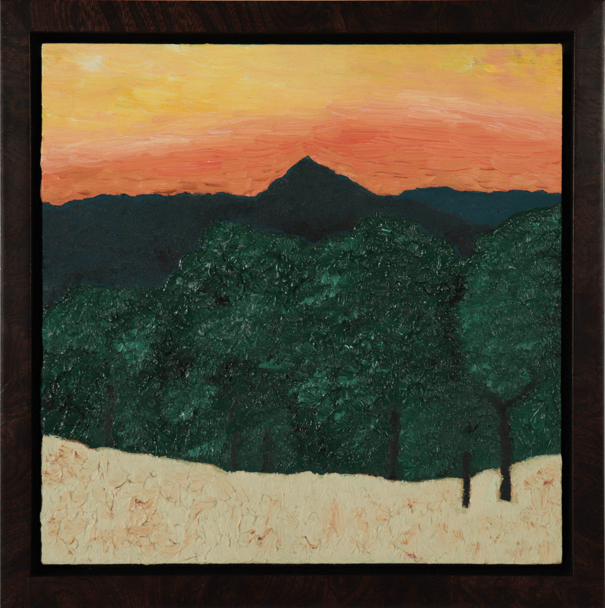 <i>Eagle Peak Sunset</i> <br>2025 Oil <br><br>#C9095