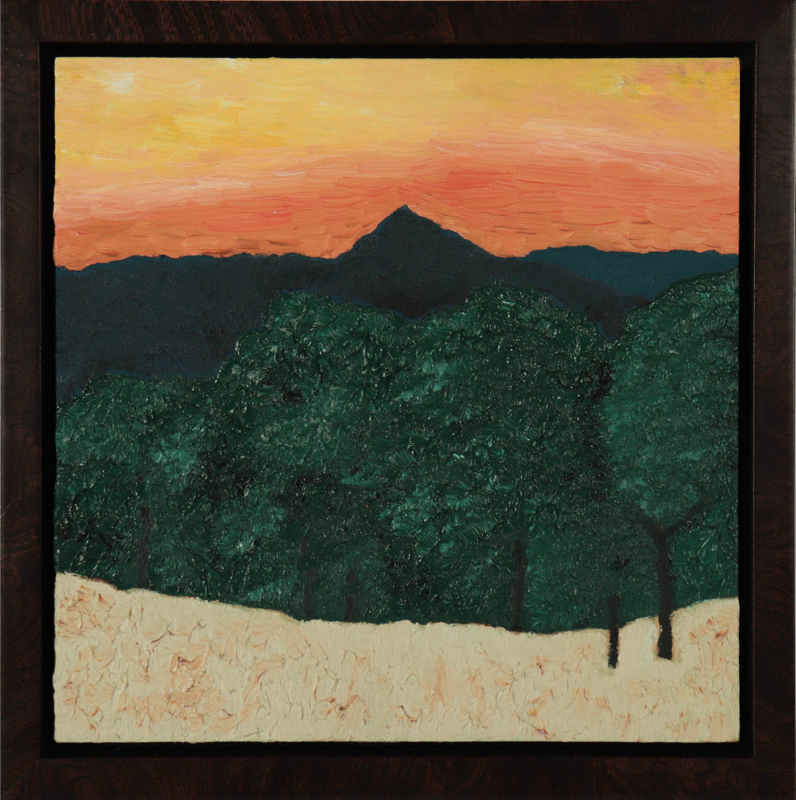<i>Eagle Peak Sunset</i> <br>2025 Oil <br><br>#C9095