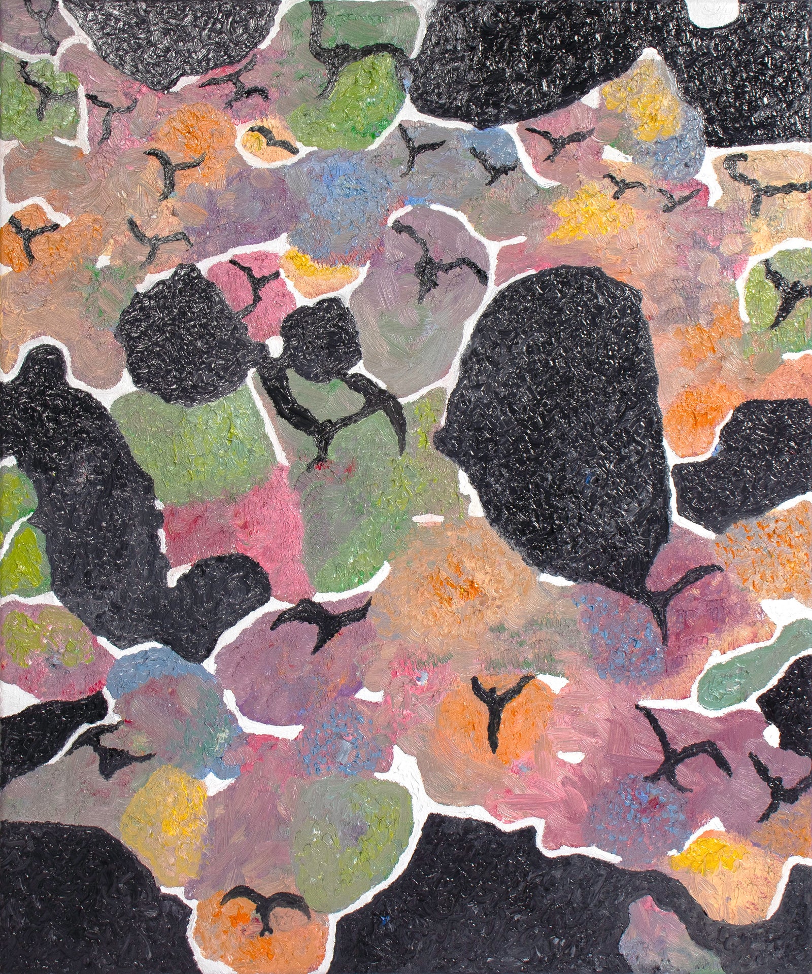 <i>The Colors I See in the Ocean</i> <br>2025 Oil <br><br>#C9097