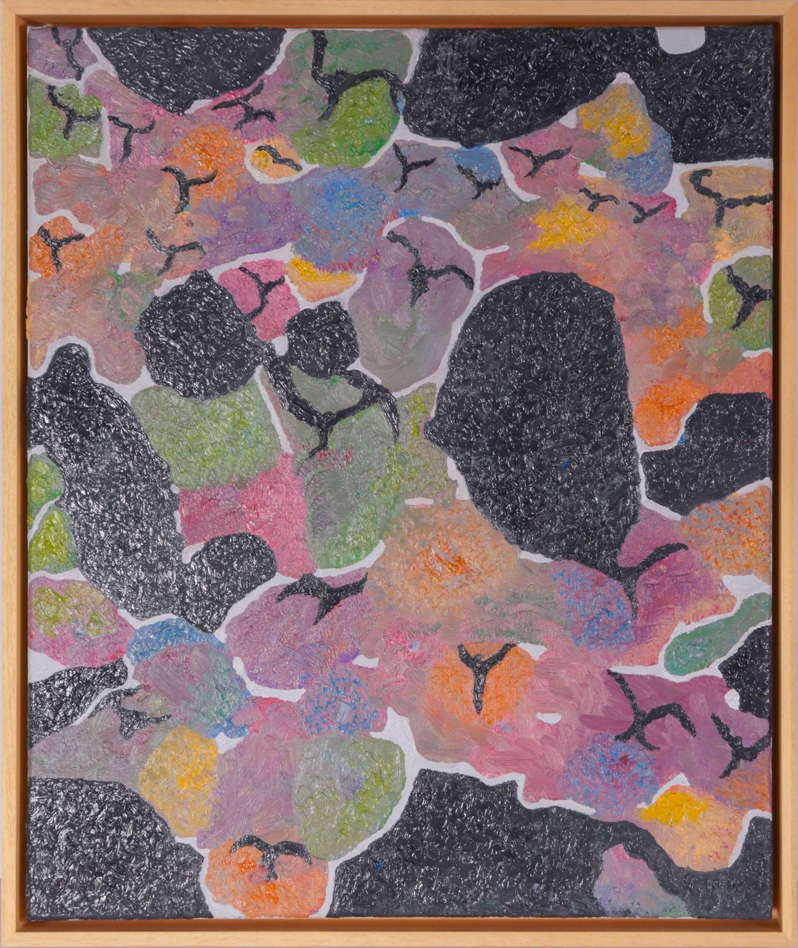 <i>The Colors I See in the Ocean</i> <br>2025 Oil <br><br>#C9097