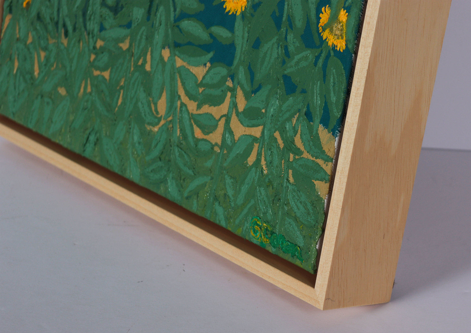 <i>Sunflowers Sunrise</i> <br>2025 Oil <br><br>#C9098