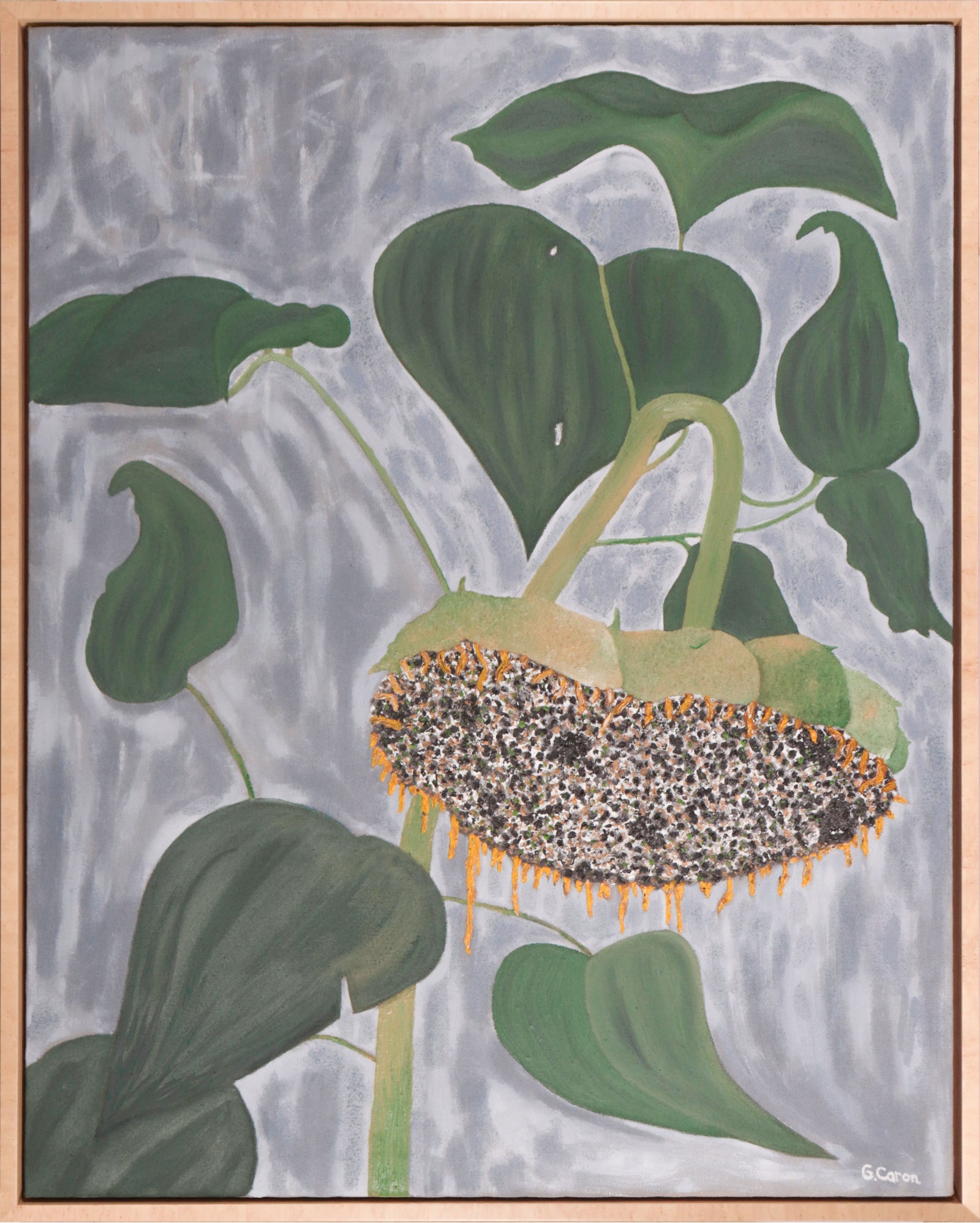 <i>Life Size Flower</i> <br>2025 Oil <br><br>#C9108