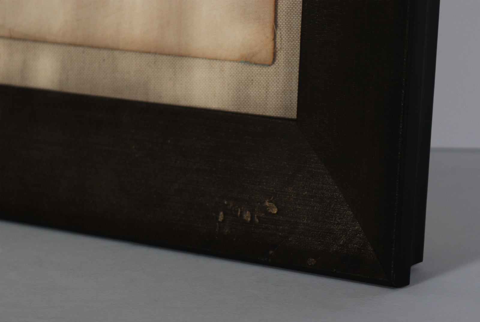 <i>Cubist Kore</i> <br>2025 Gouache, Chalk & Charcoal on Antique French Canvas Paper <br><br>#C9133