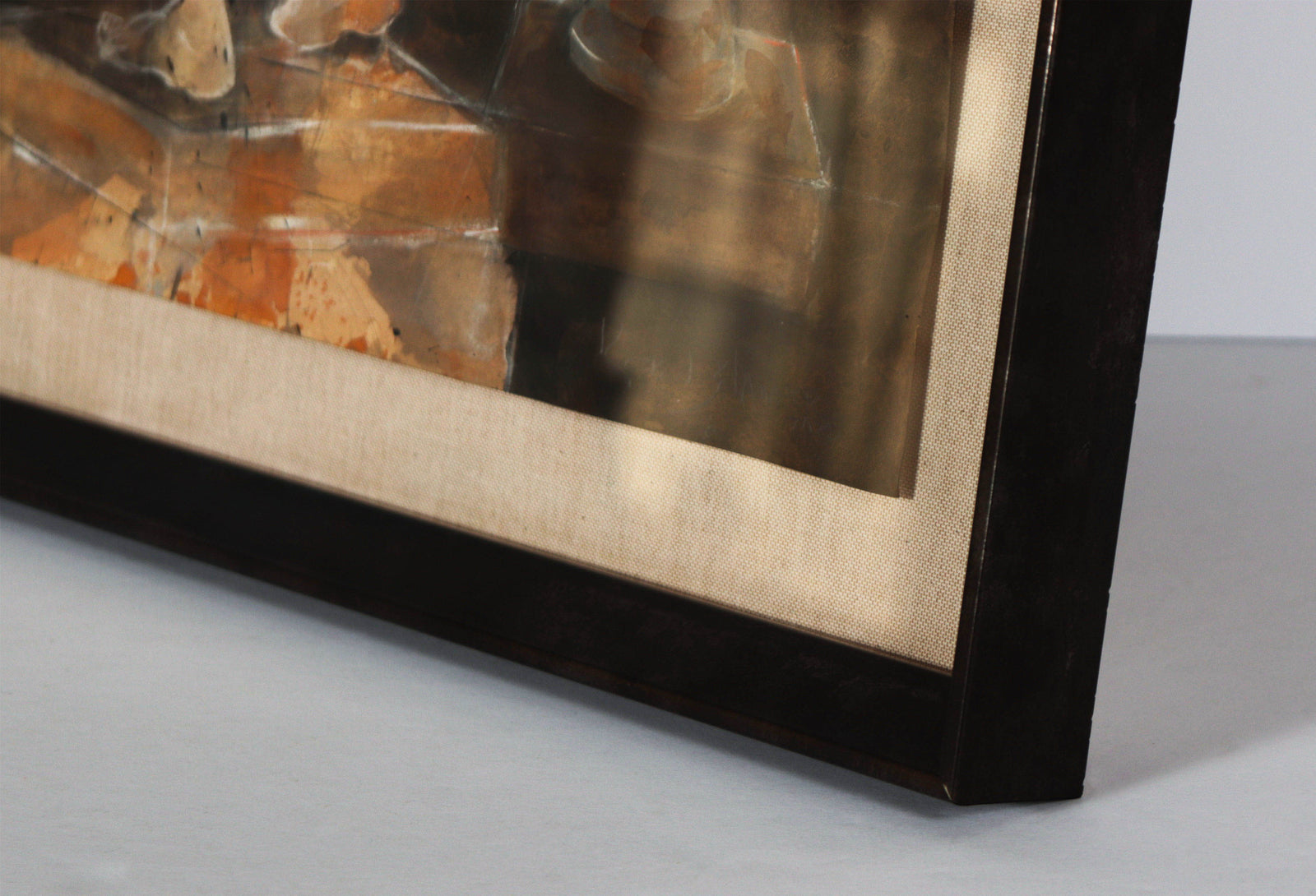 <i>Greco-Roman Figure IV</i> <br>2025 Gouache, Chalk & Charcoal <br><br>#C9137