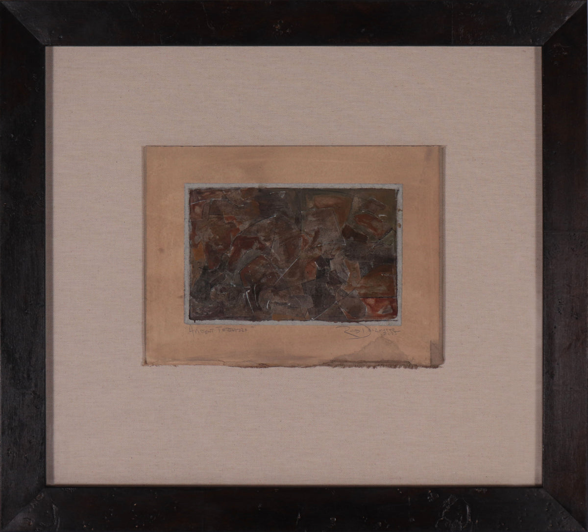 <i>Ancient Terrazzo</i> <br>2025 Gouache &amp; Mixed Media <br><br>#C9149