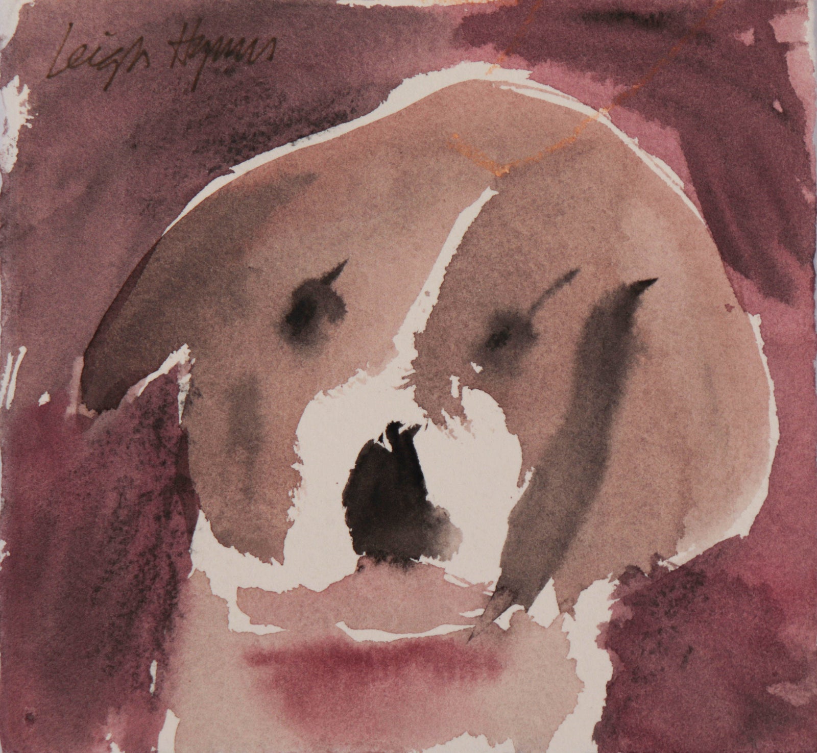 <I> Henry</I> <br>2002 Watercolor <br><br>#C9207