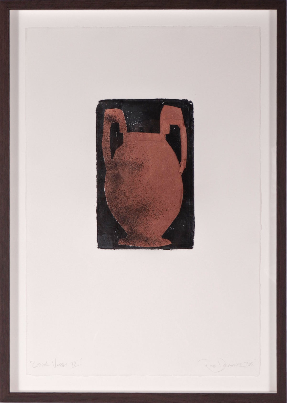 <i>Greek Vessel III</i> <br>2025 Monotype <br><br>#C9453