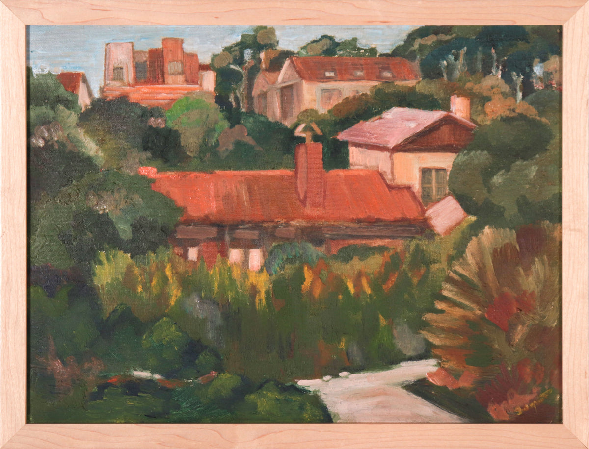 <i>UC Berkeley</i> <br>1929 Oil <br><br>#C9505