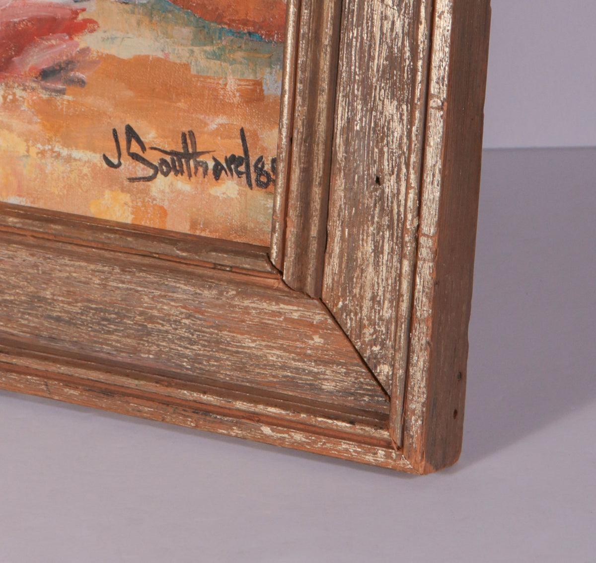 Nudes at China Beach, SF <br>1985 Oil <br><br>#C9531