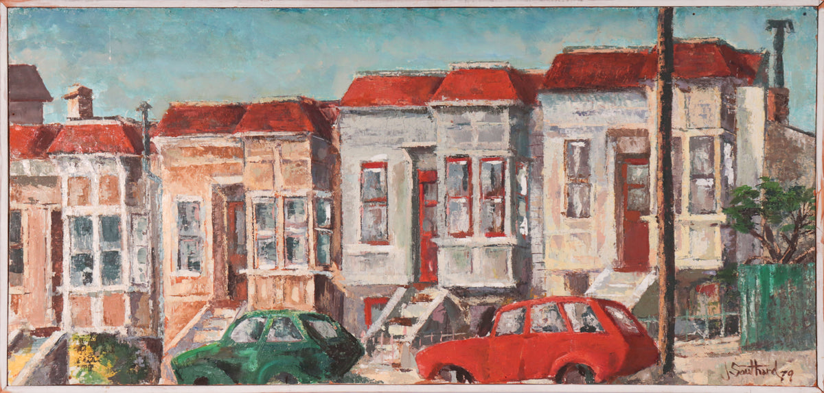 <i>The Richmond, SF</i> <br>1979 Oil <br><br>#C9588