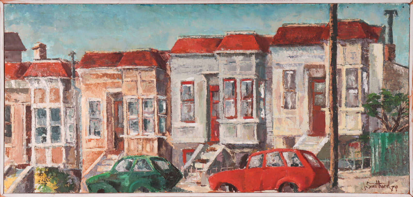 <i>The Richmond, SF</i> <br>1979 Oil <br><br>#C9588
