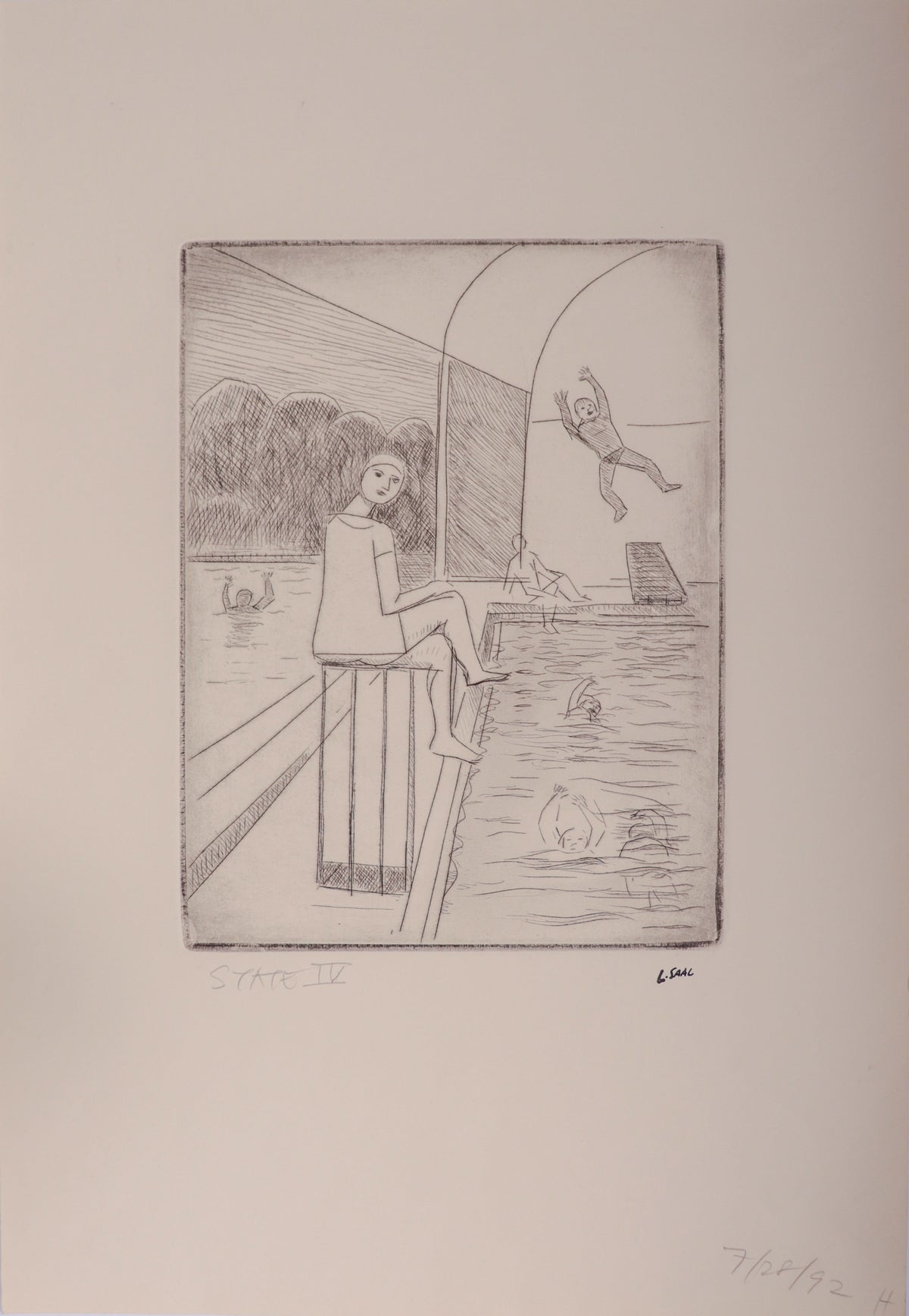 <i>State IV</i> <br>1992 Etching <br><br>#C0059