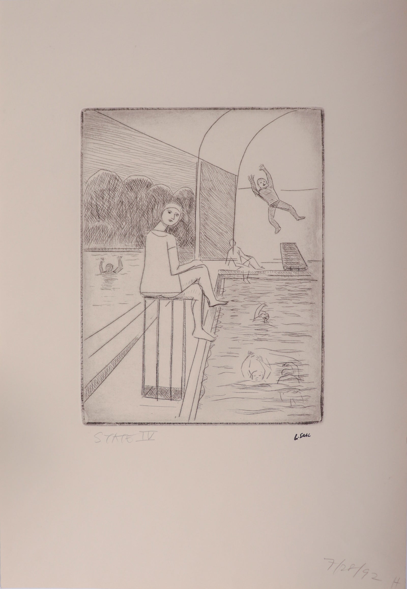 <i>State IV</i> <br>1992 Etching <br><br>#C0059