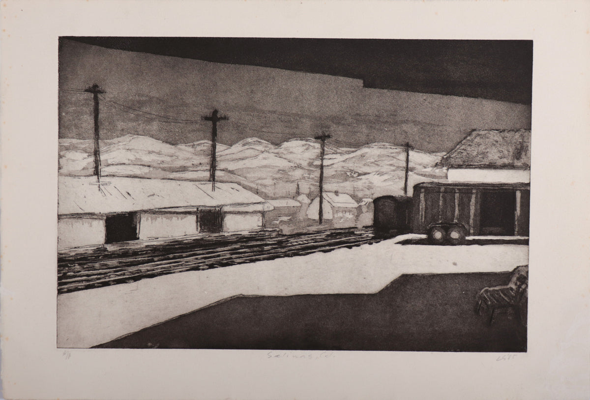 <i>Salinas, CA</i> <br>1985 Etching <br><br>#D0062