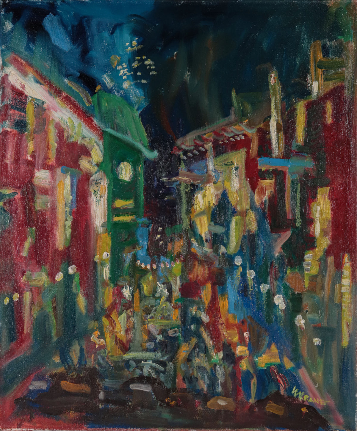 <i>Chinatown, SF</i> <br>20th Century Oil <br><br>#D0180