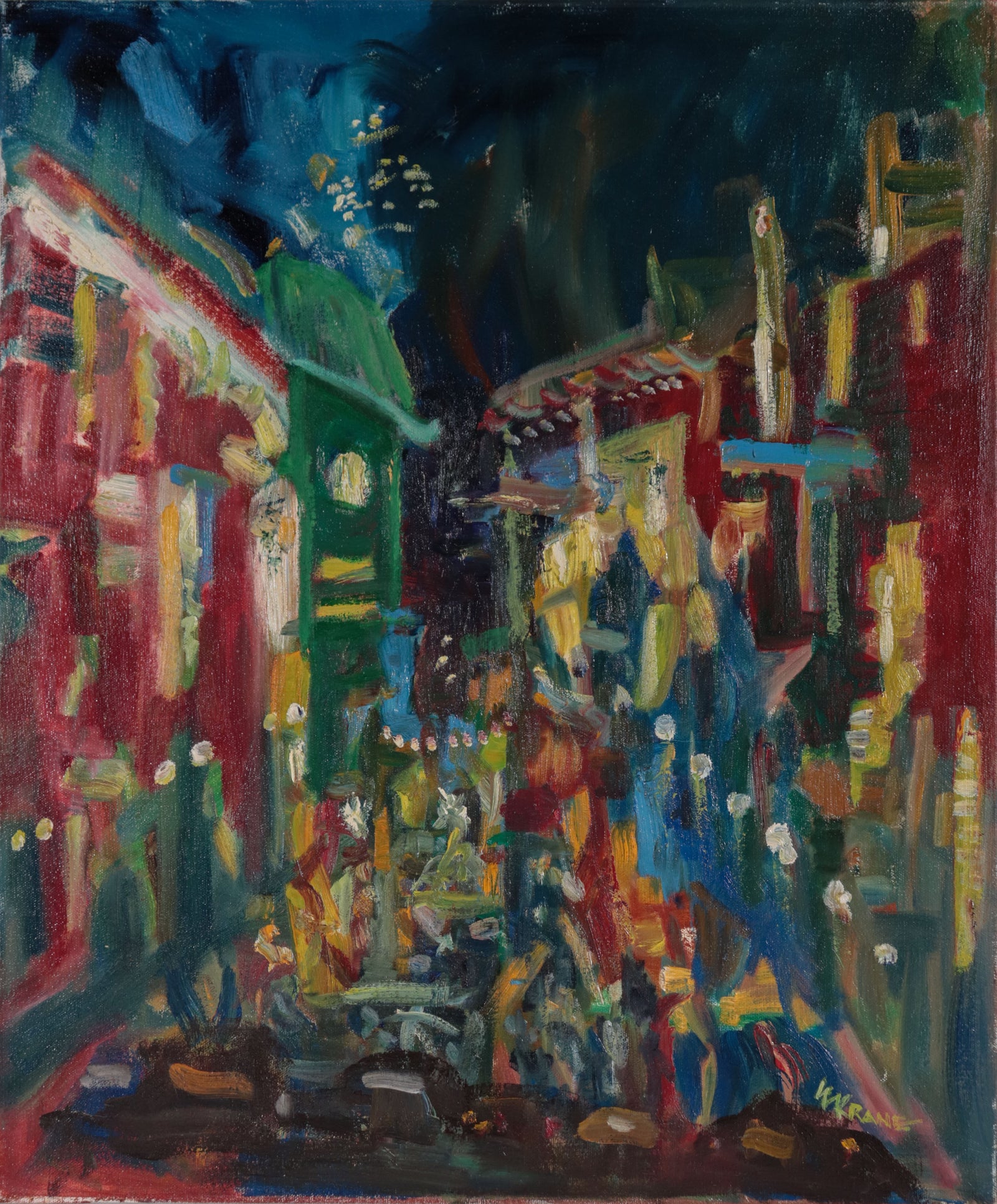 <i>Chinatown, SF</i> <br>20th Century Oil <br><br>#D0180