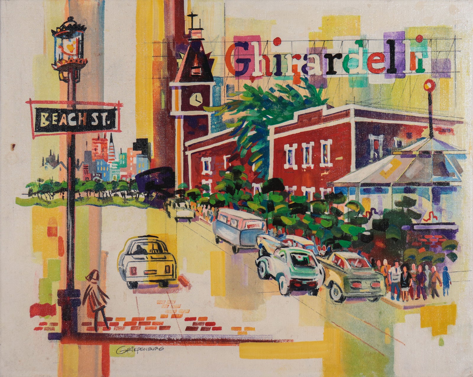 <i>Ghirardelli</i> <br>20th Century Acrylic <br><br>#D0184
