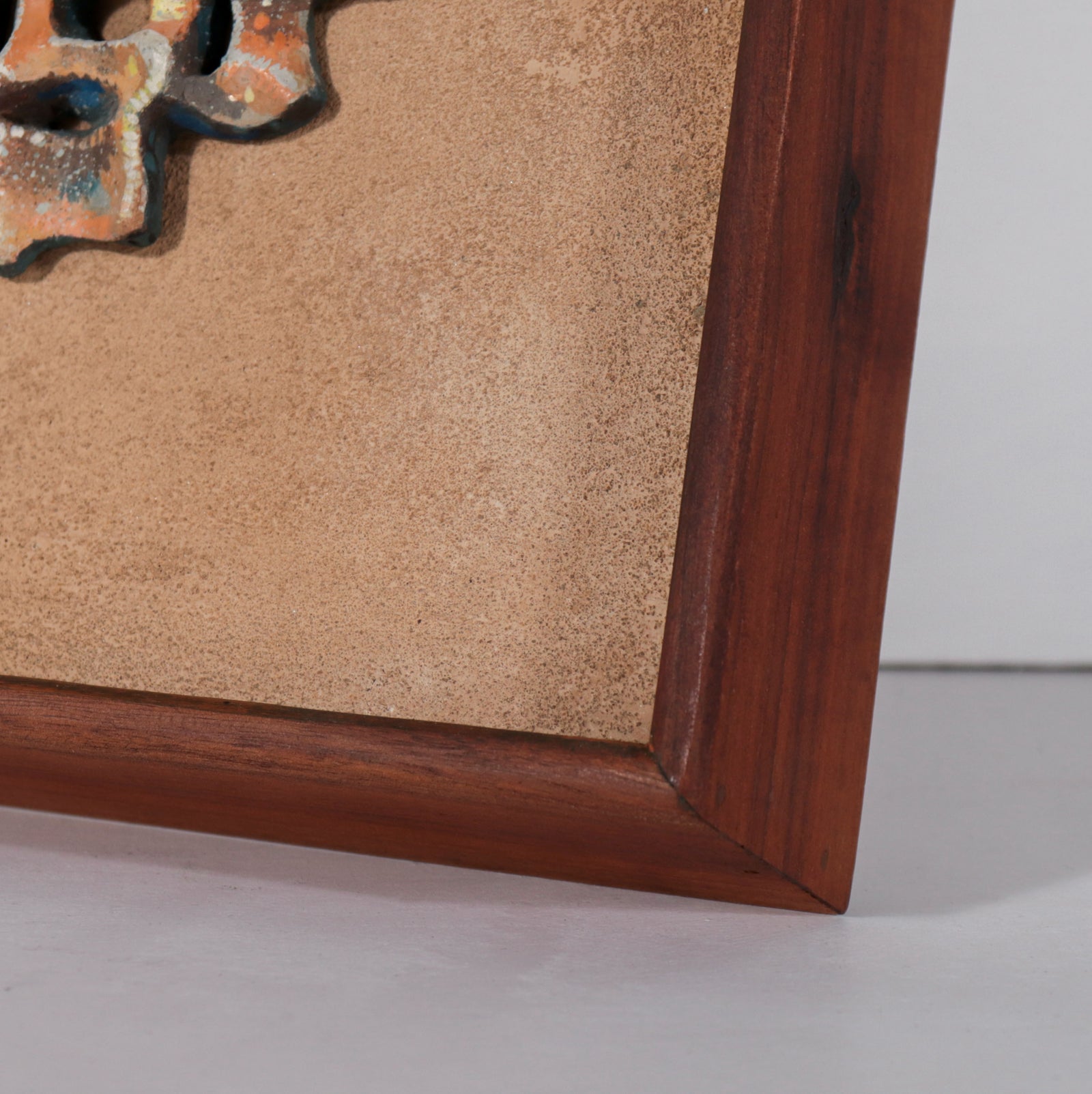 Sculptural Mixed Media on Board, 1960s <br><br>#D0318
