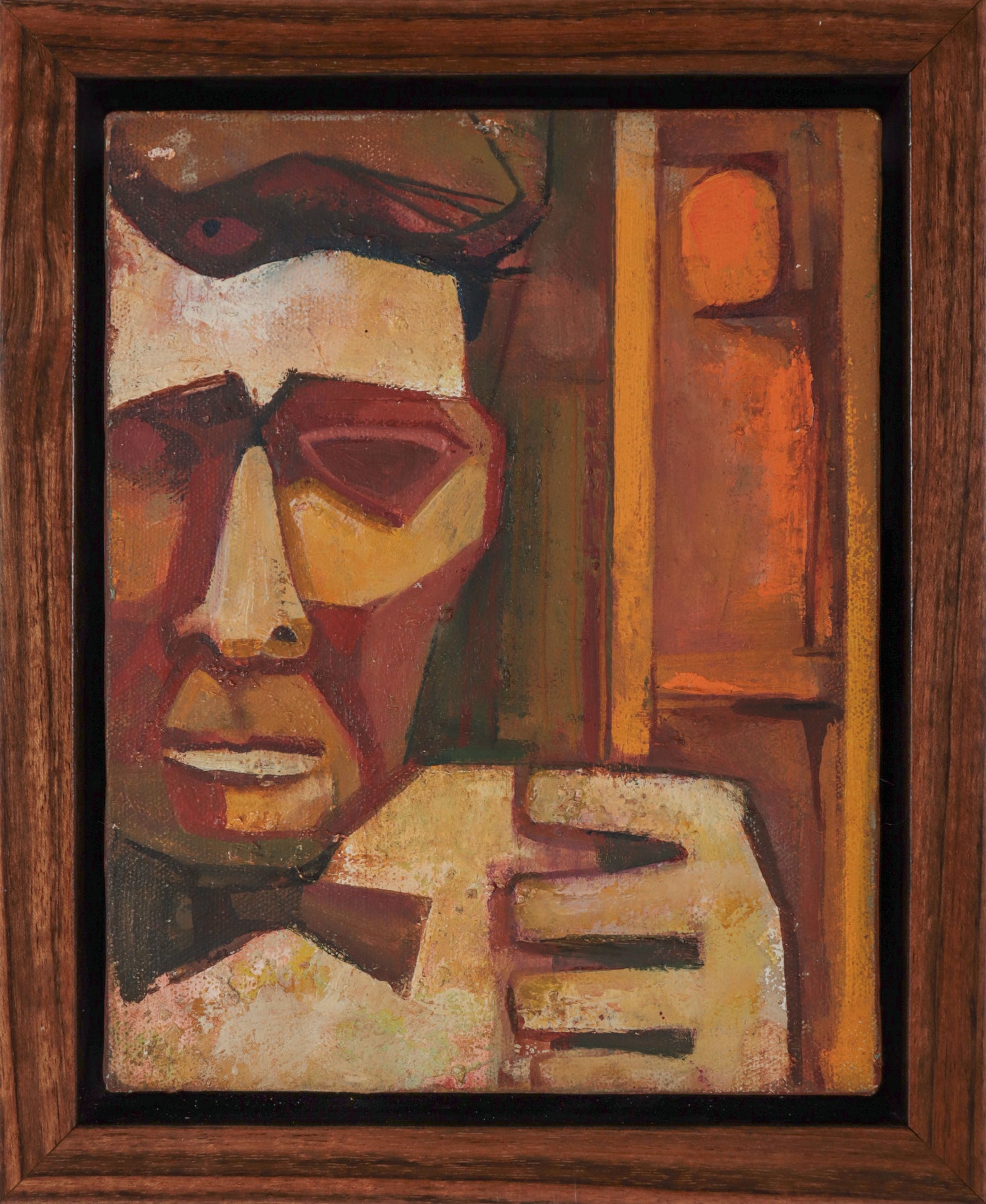 <i>Carl Funk</i> <br>Mid Century Oil <br><br>#D0336