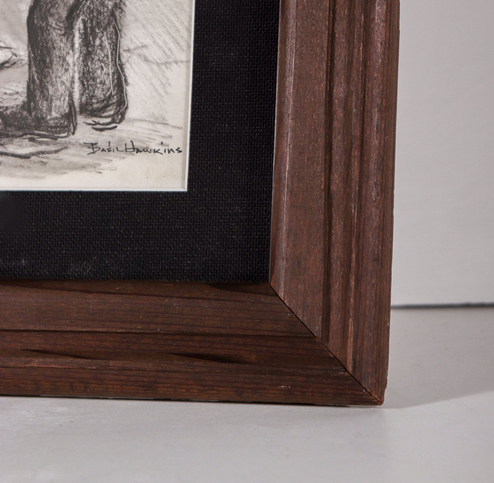 WPA Era Work Scene <br>1930-40s Grease Pencil <br><br>#D0361
