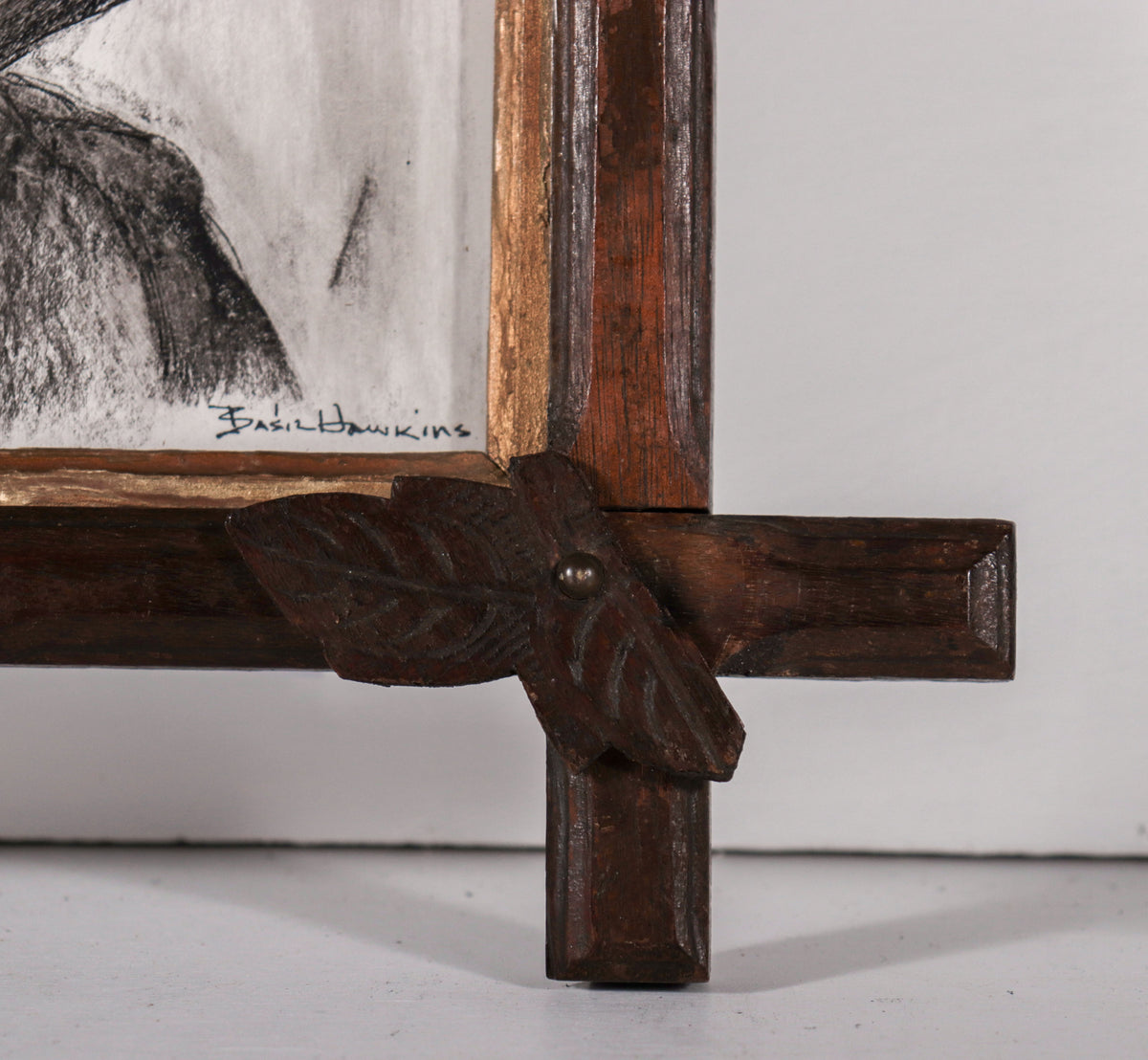 WPA Era Scene <br>1930-40s Grease Pencil <br><br>#D0363