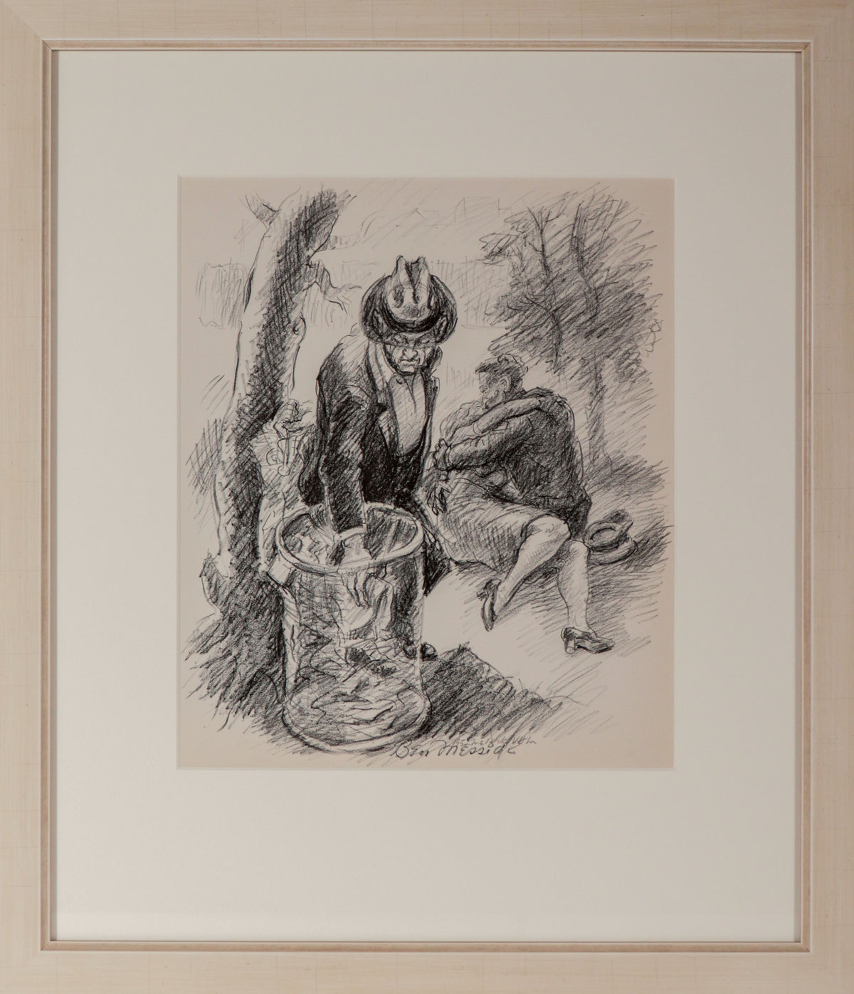 <i>Yesterday's News (Los Angeles)</i> <br>1930s Lithograph <br><br>#D0412