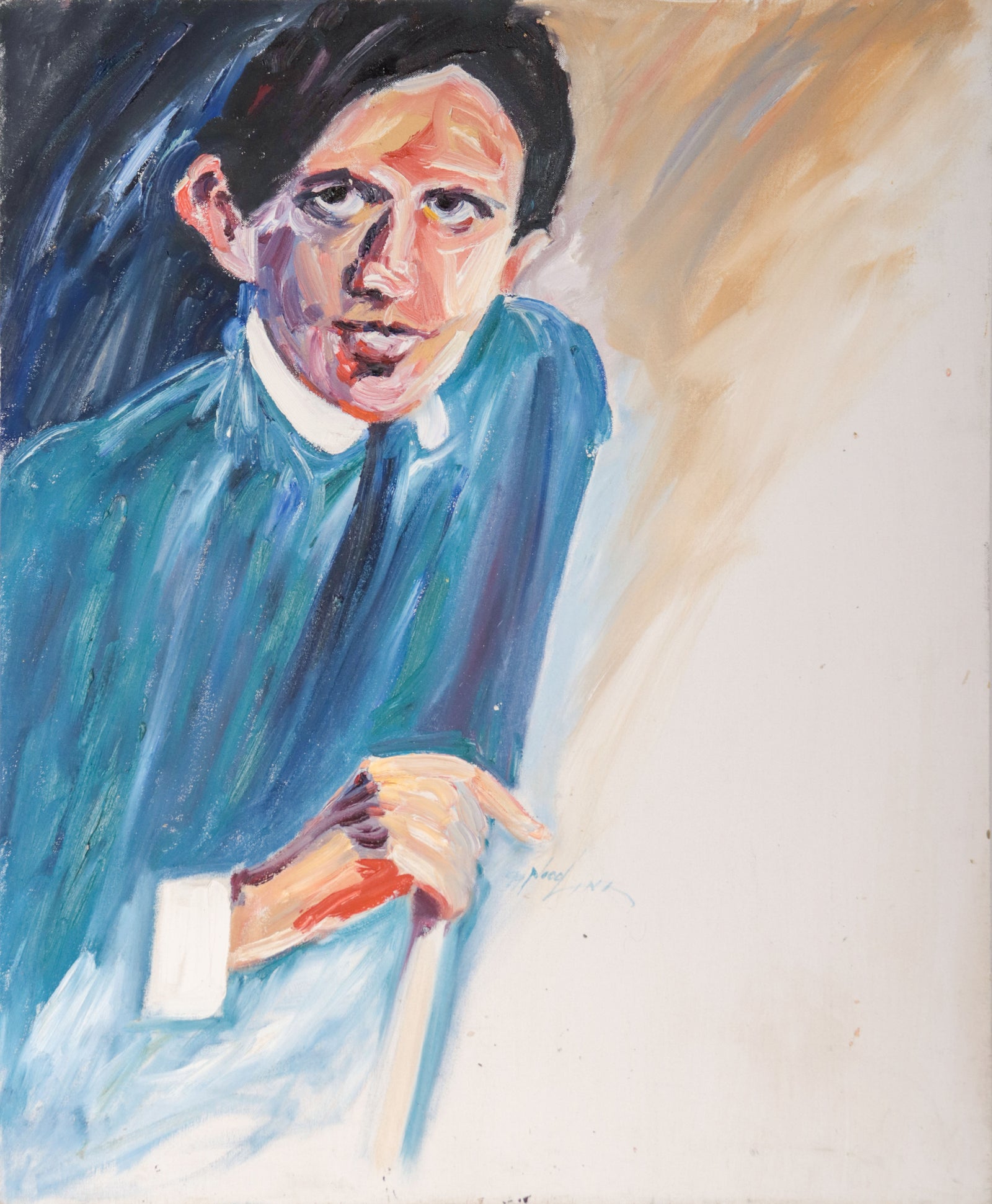 Portrait of a Gentleman<br>20th Century Oil <br><br>#D0474