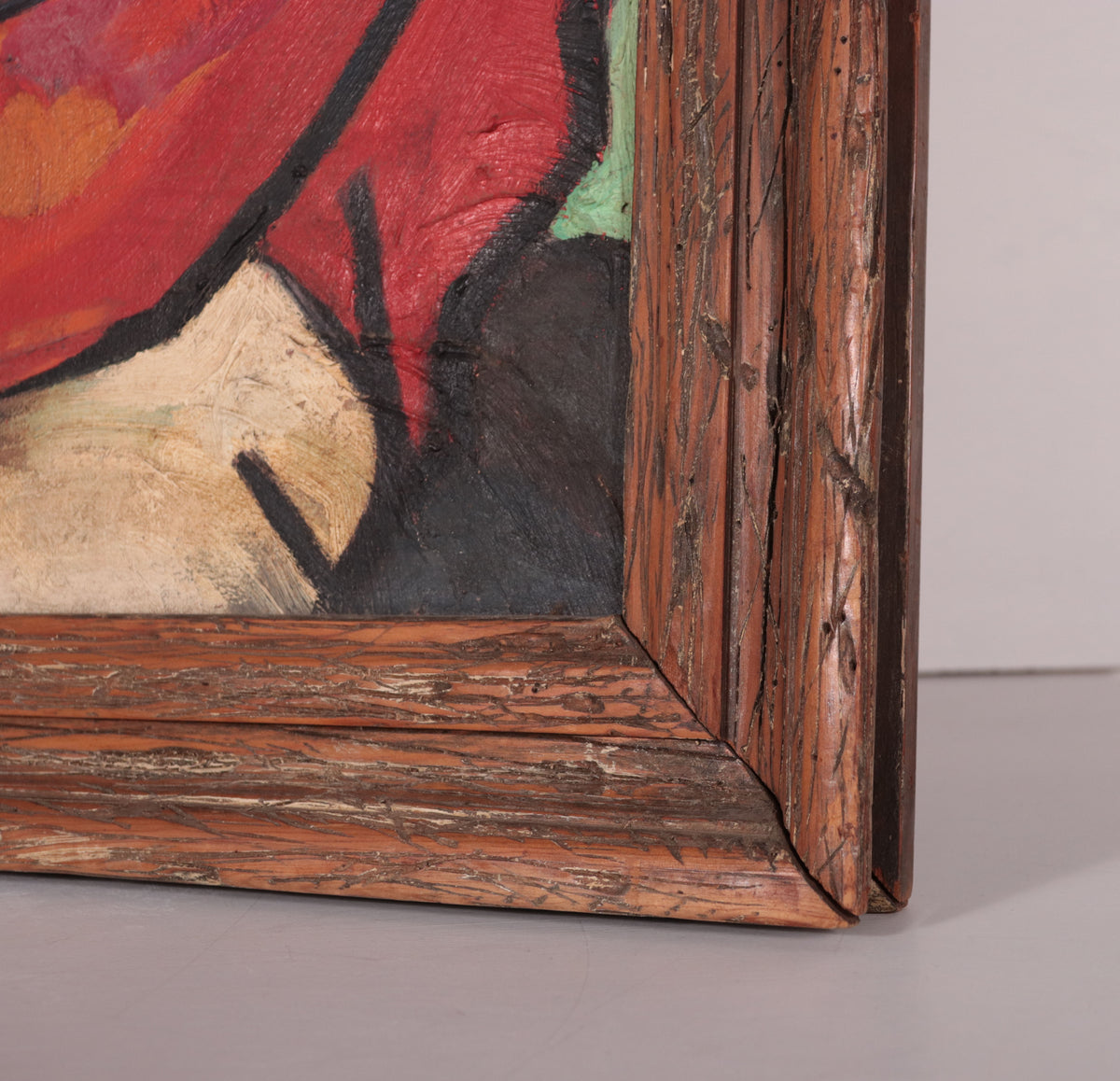 Alfredo Sitting <br>1968 Oil <br><br>#D0528
