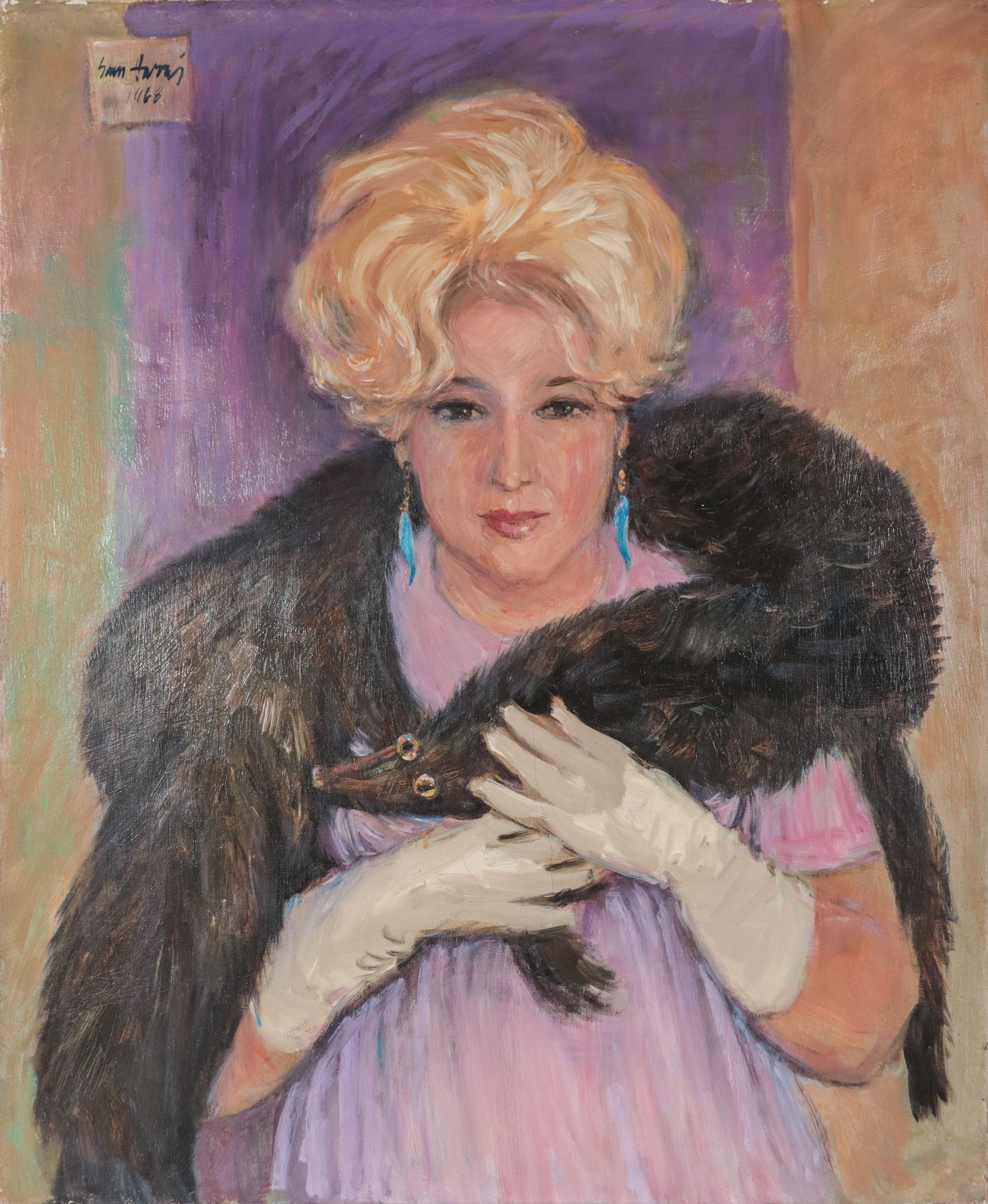 <i>The Fox</i> <br>1995 Oil <br><br>#D0547