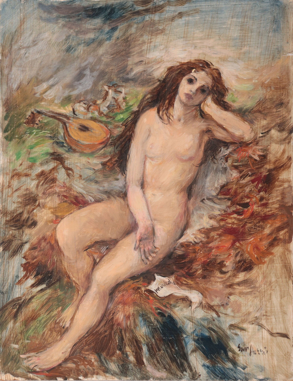 <i>Melancholia</i> <br>20th Century Oil <br><br>#D0556
