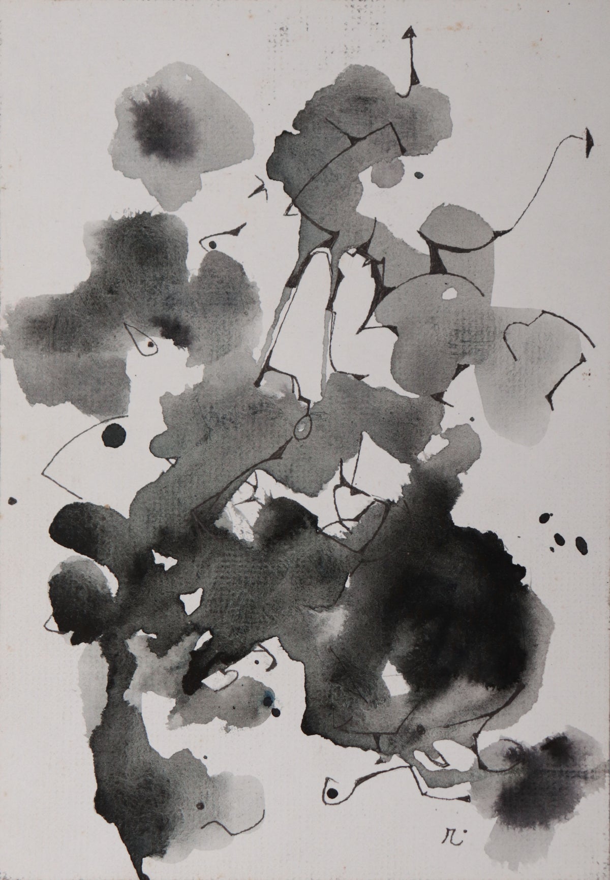 Amorphic Forms <br>20th Century Ink <br><br>#D0584