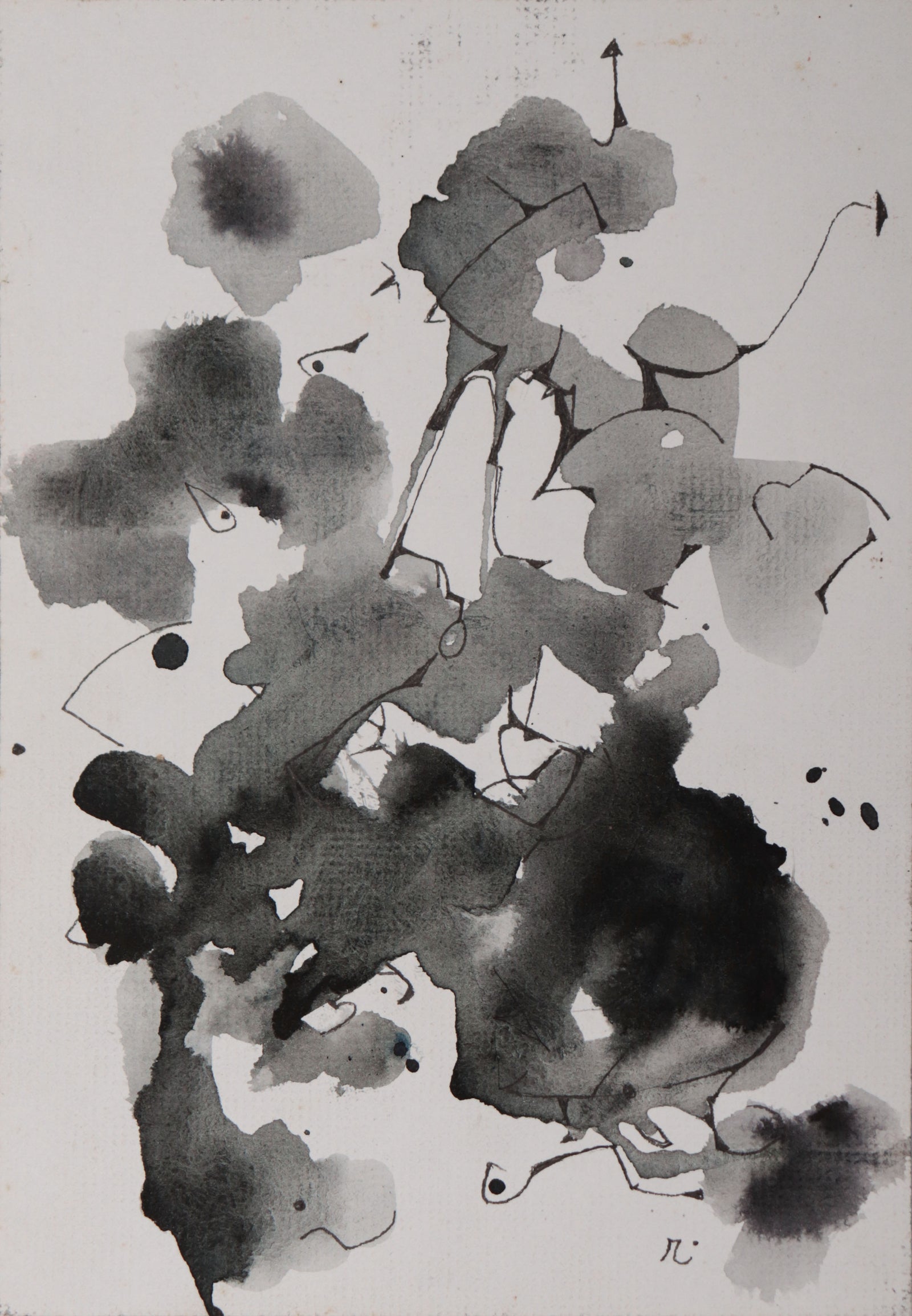 Amorphic Forms <br>20th Century Ink <br><br>#D0584