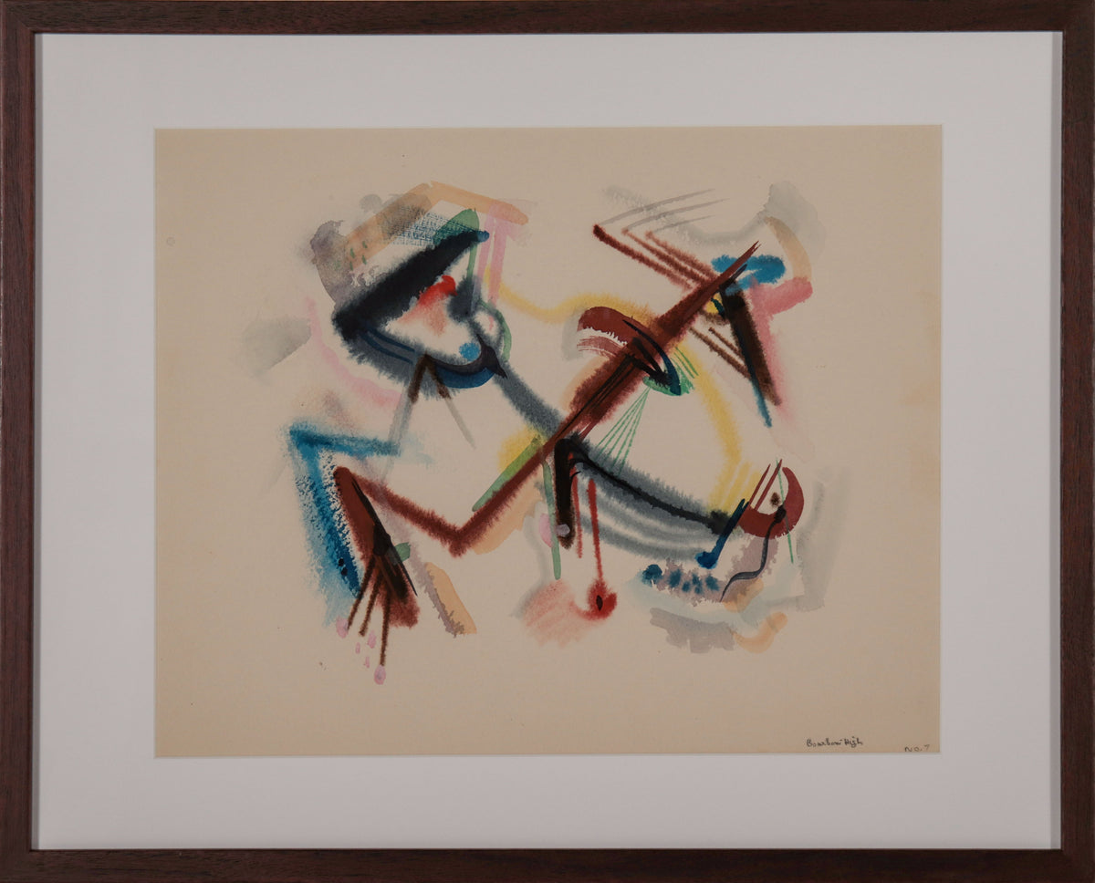 <i>Bourbon High</i> <br>1950-60s Mixed Media <br><br>#D0596