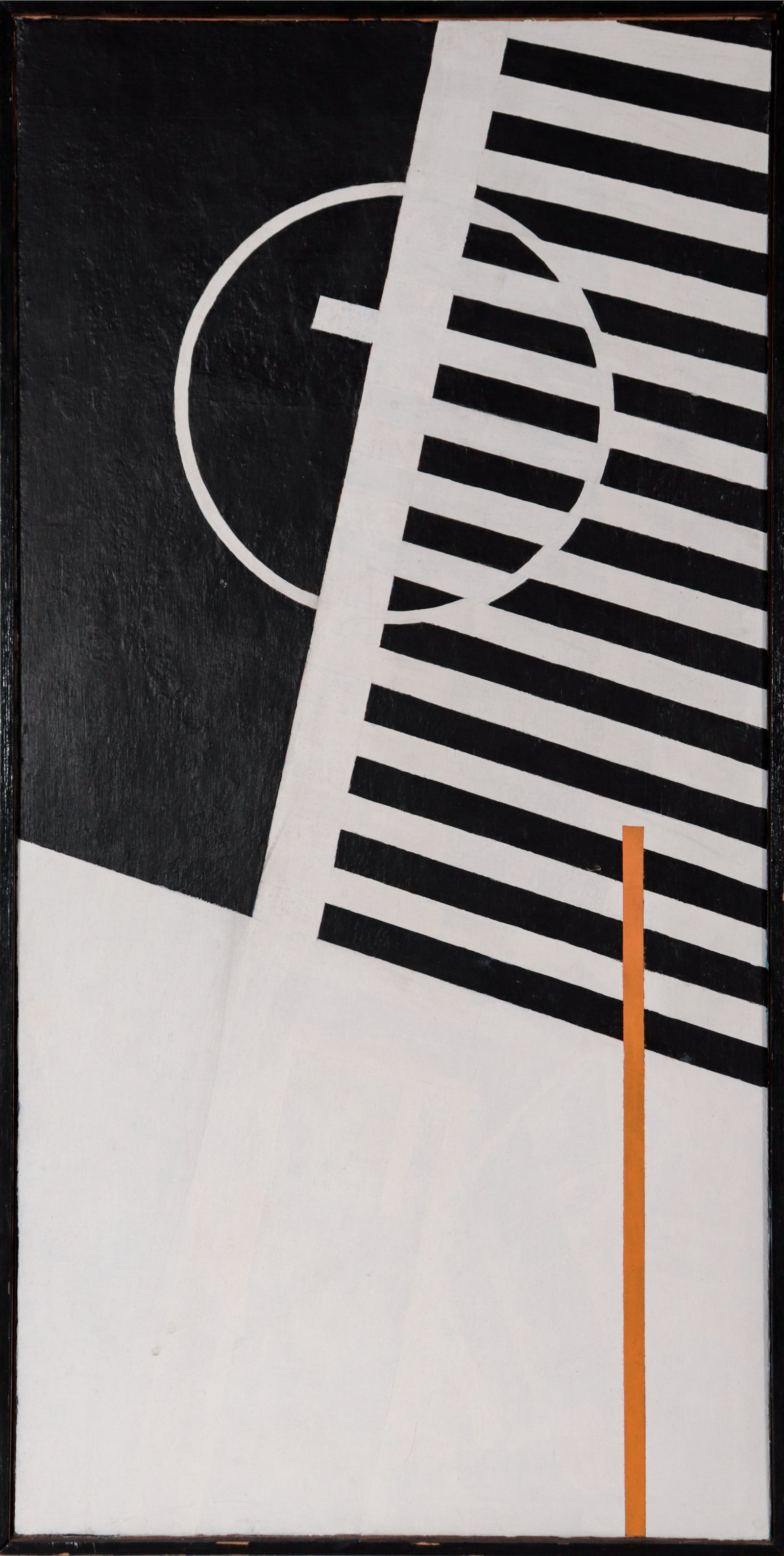 Bold Geometric Abstract <br>20th Century Acrylic <br><br>#D0617