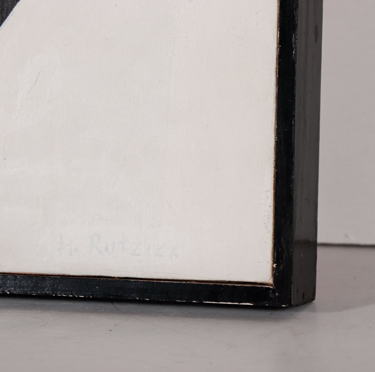 Minimalist Abstract with Honeycomb Motif <br>20th Century Acrylic <br><br>#D0623
