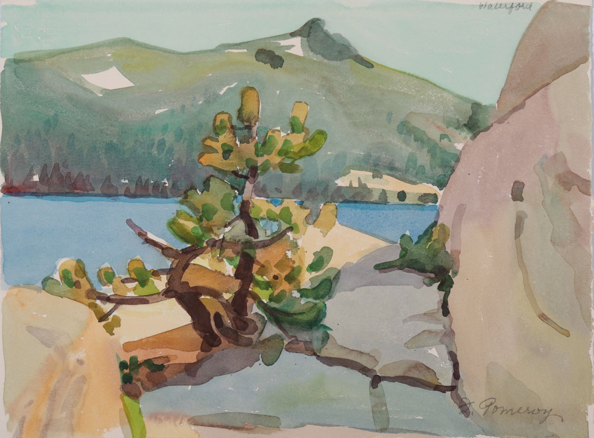 <i>Grey Day</i> <br>1995 Watercolor <br><br>#D0686